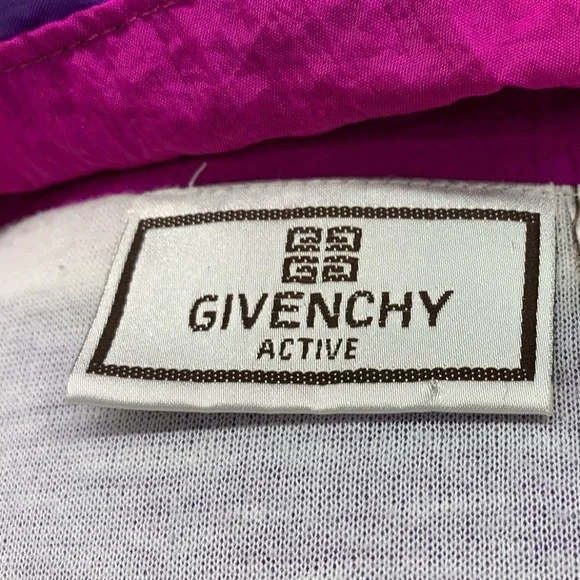 GIVENCHY Size XL Black/Purple/Magenta Athletic Wear/Jacket & Pants w/COA